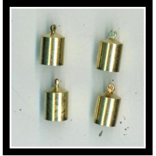 8mm Brass End Caps